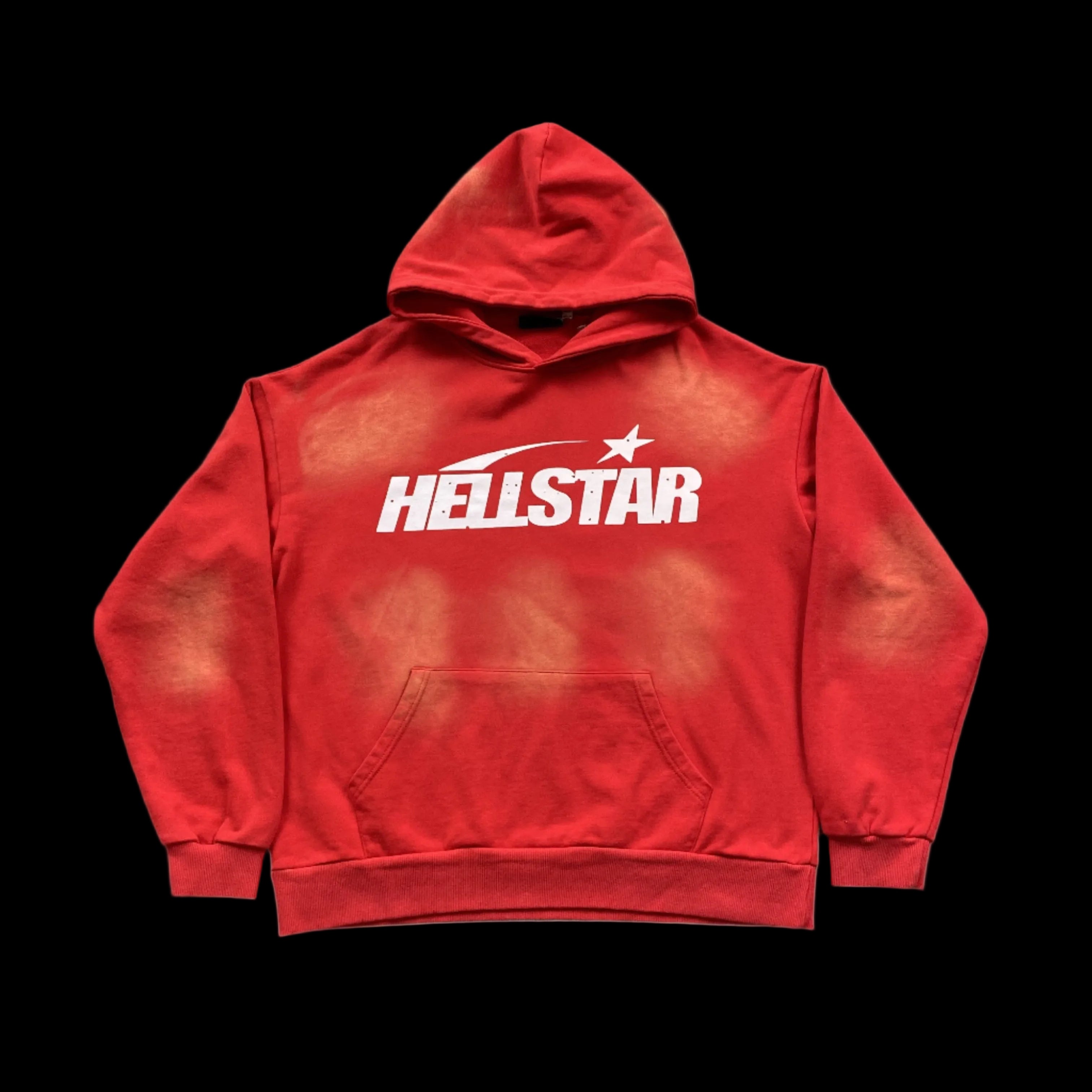 Hellstar "Records" Red Hoodie