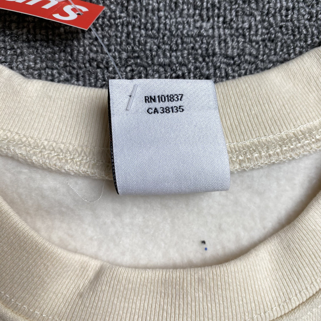 SUPREME X TIMBERLAND SWEATSHIRT NATURAL