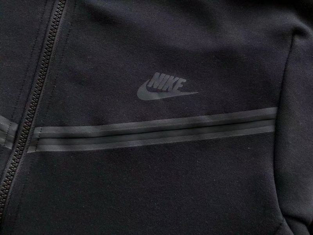 NIKE TECH FLEECE HOODIE X BLACK