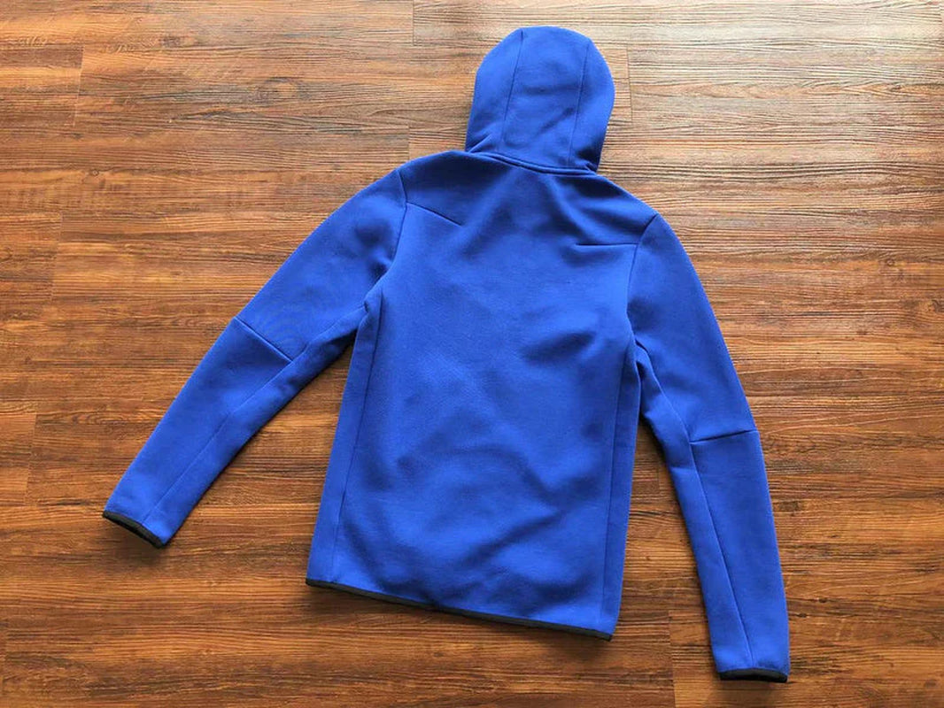 NIKE TECH FLEECE HOODIE X BLUE