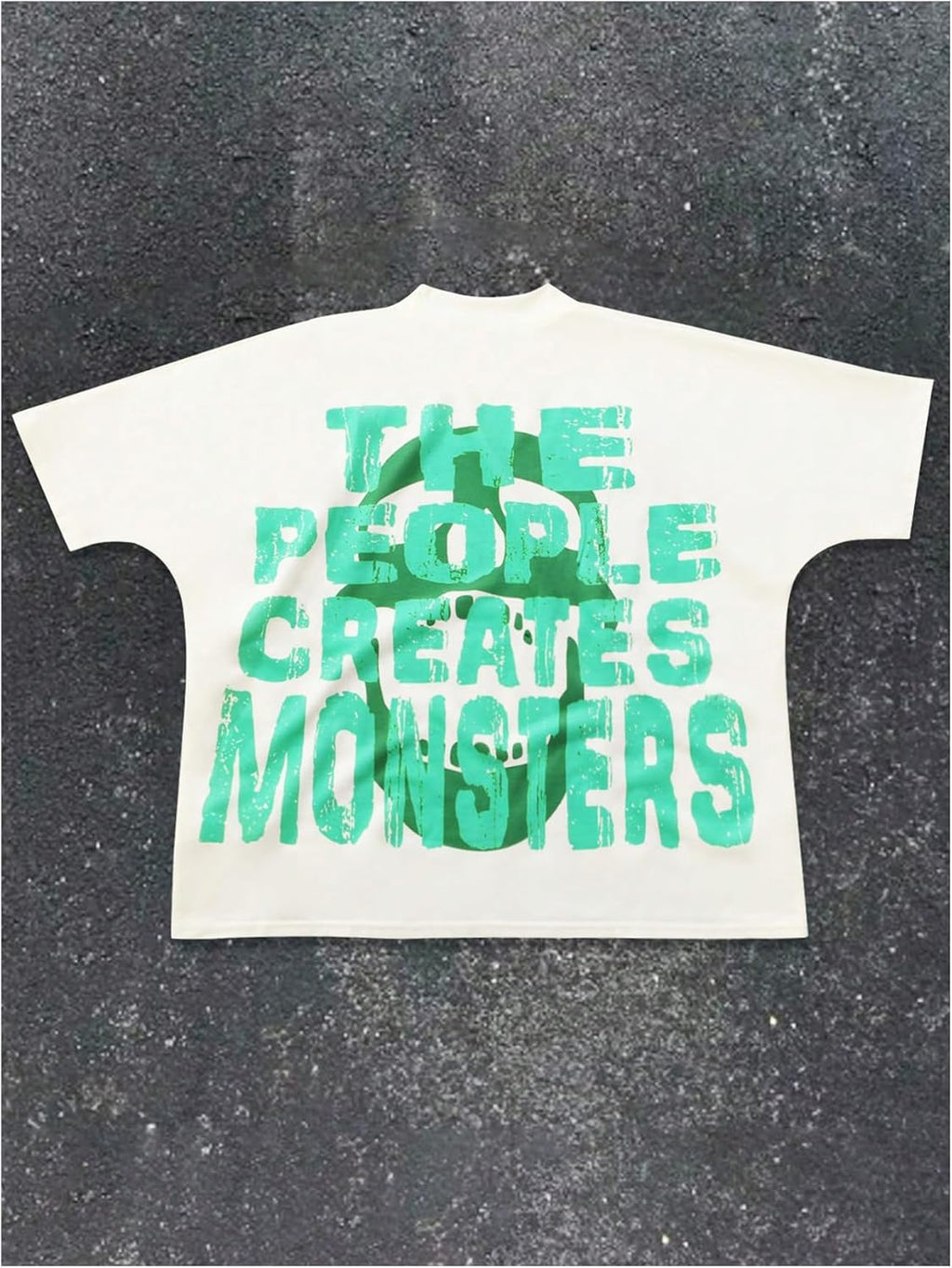 Men'S Graphic Tee Shirt Y2K Novelty Printed Short Sleeve Crew Neck Tops Streetwear