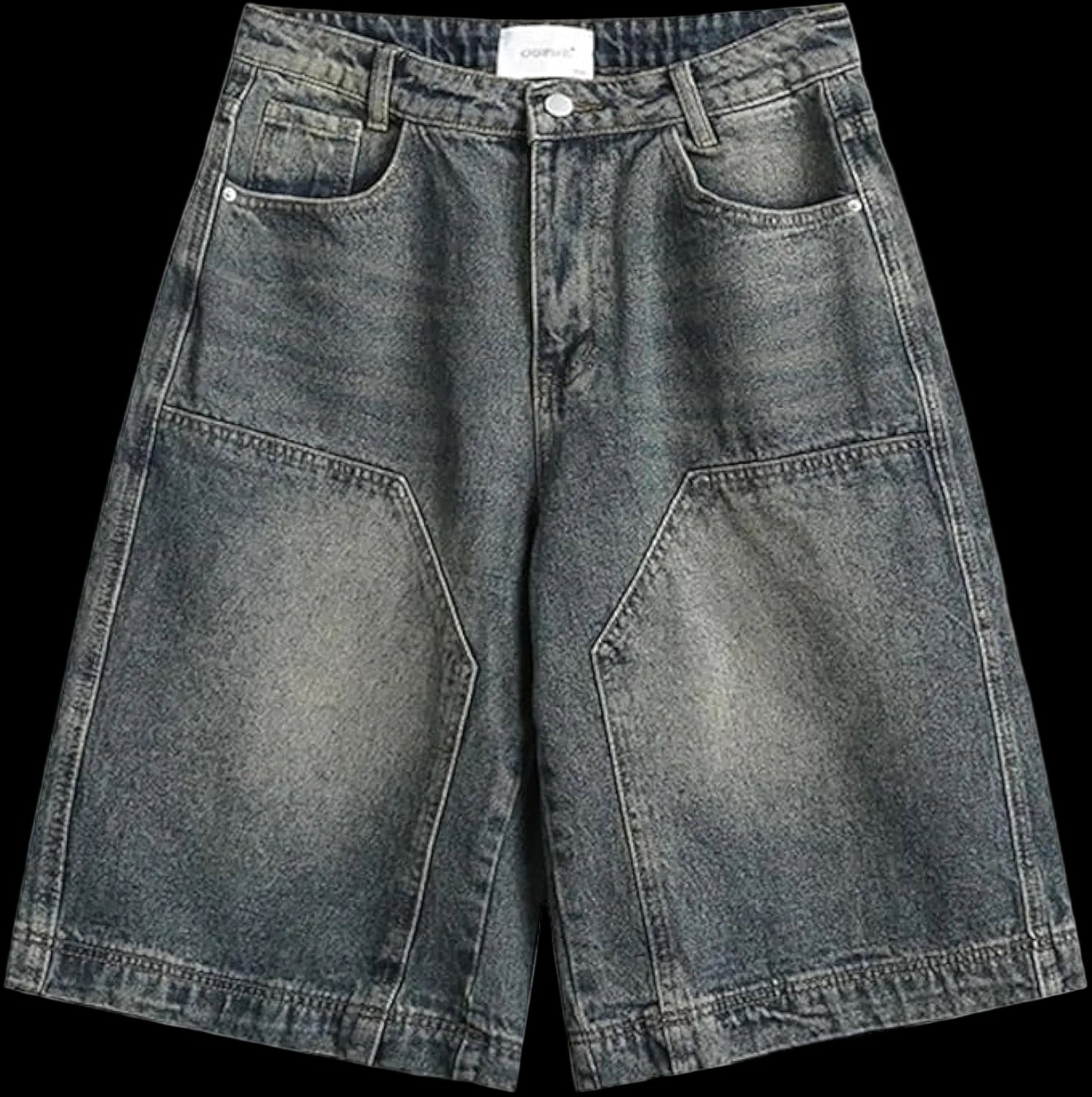 Streetwear Baggy Summer Jorts Y2K Shorts Vintage Acid Wash Jean Shorts Fashion Jorts