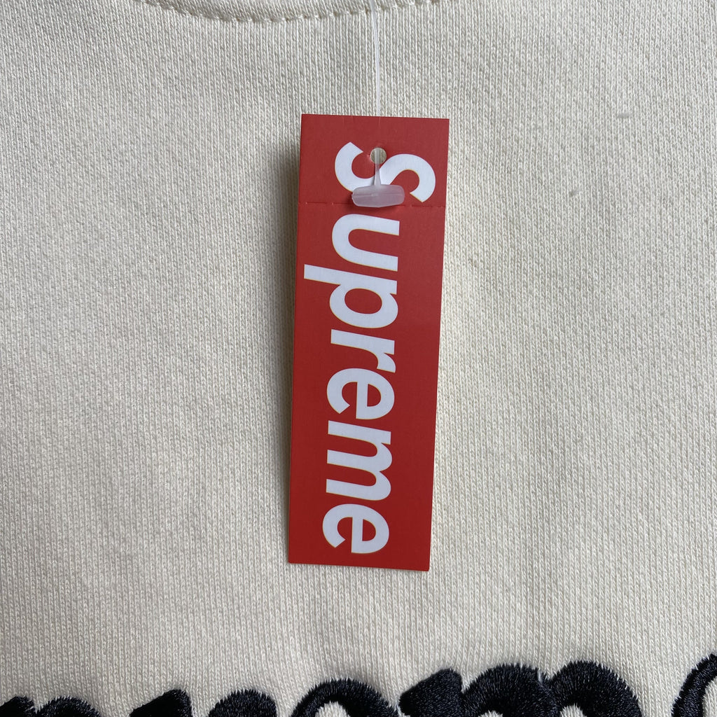 SUPREME X TIMBERLAND SWEATSHIRT NATURAL