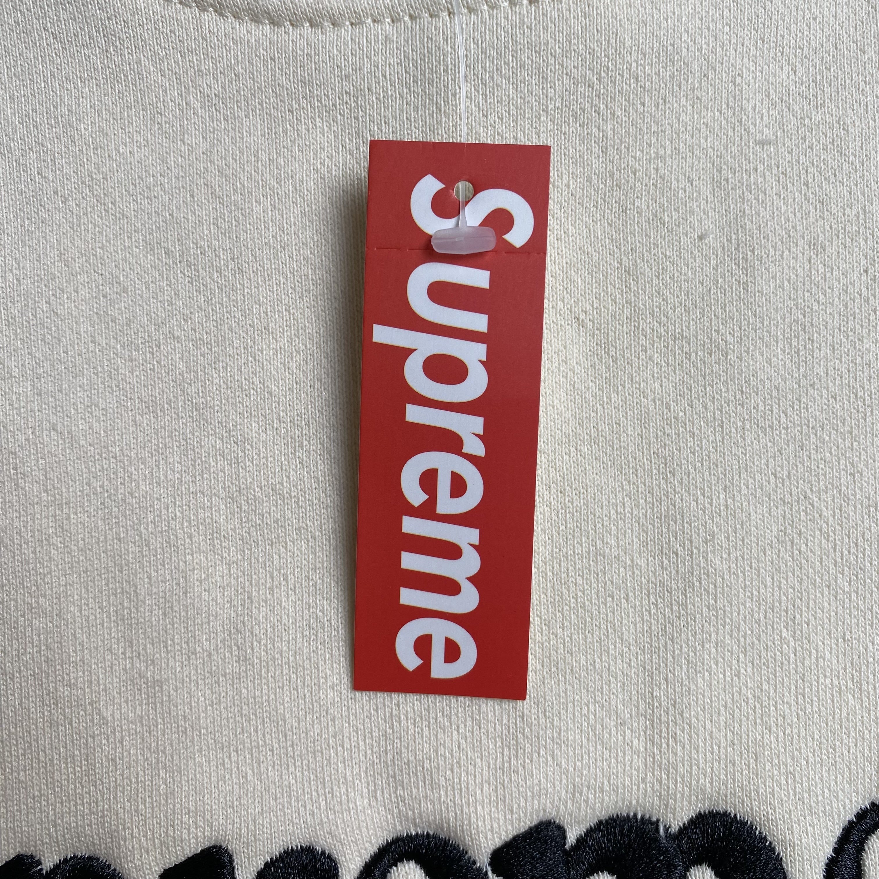 SUPREME X TIMBERLAND SWEATSHIRT NATURAL