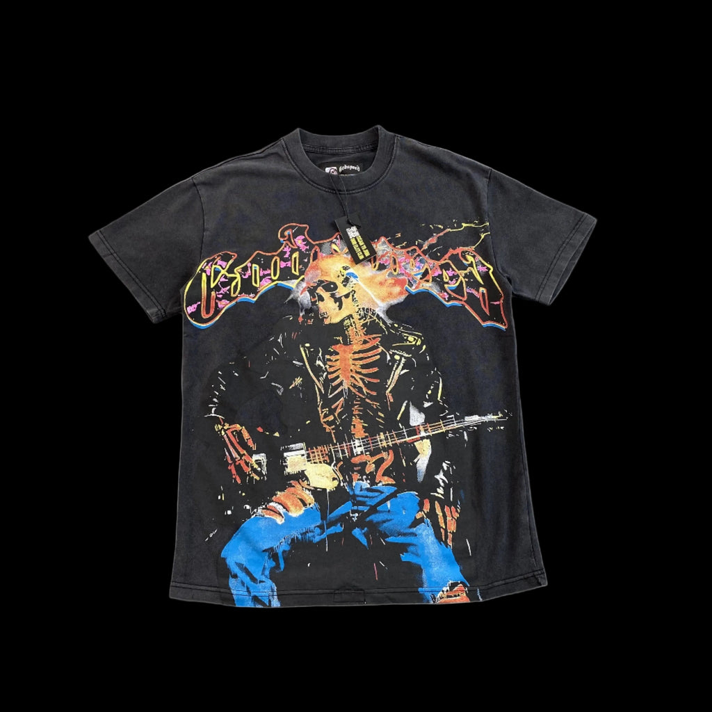 GODSPEED ROCK DREAMS T-SHIRT WASHED BLACK