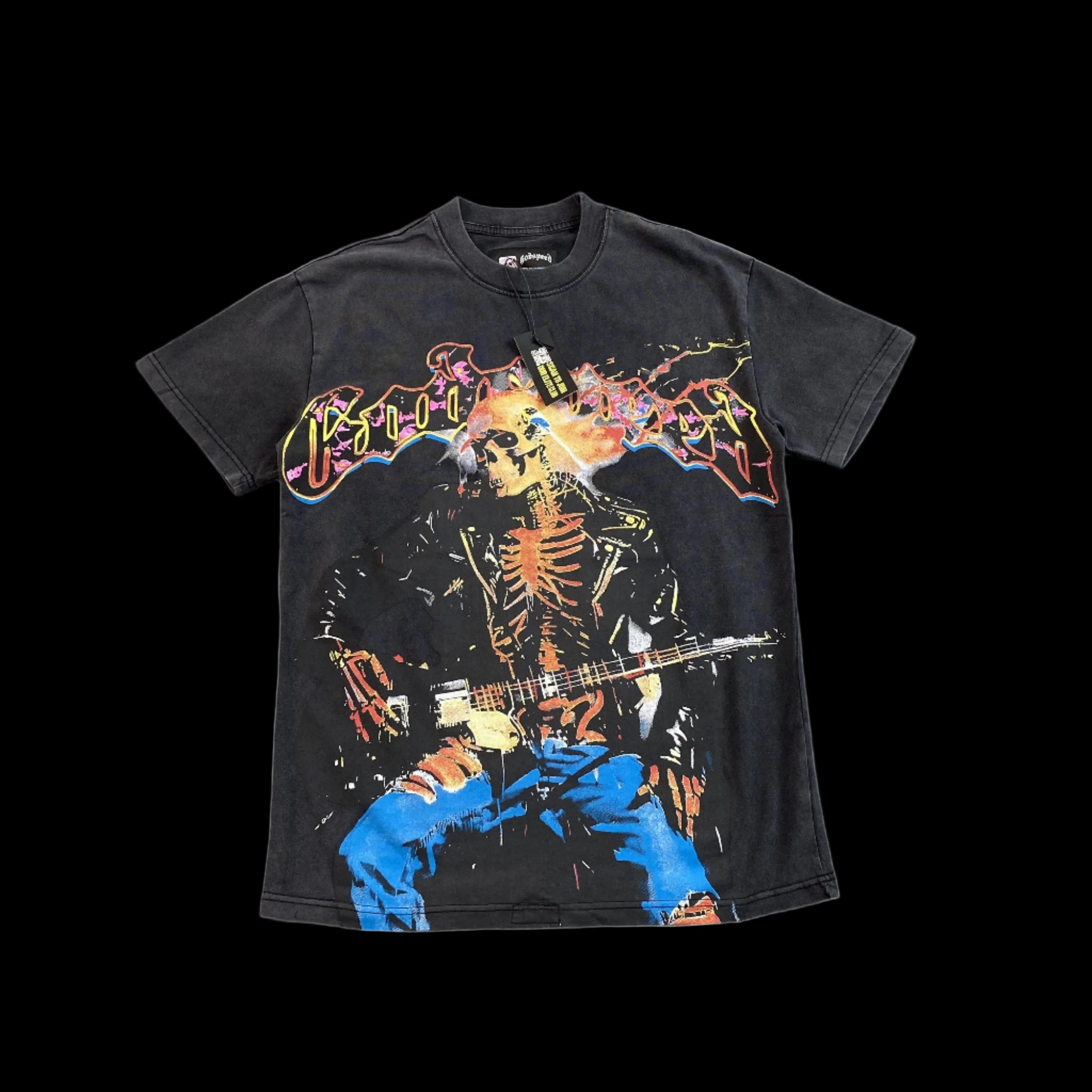 GODSPEED ROCK DREAMS T-SHIRT WASHED BLACK