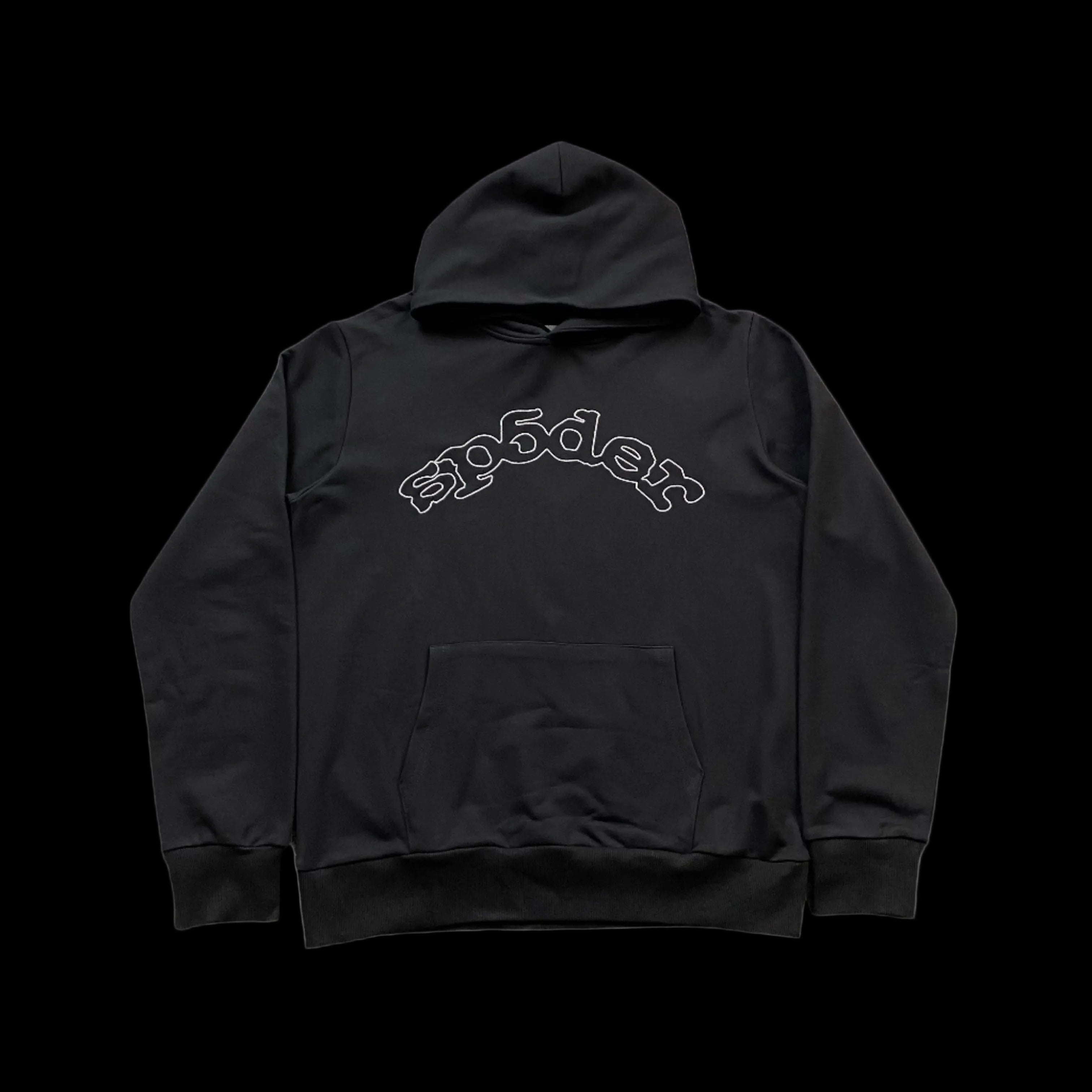 SP5DER OG LOGO HOODIE BLACK