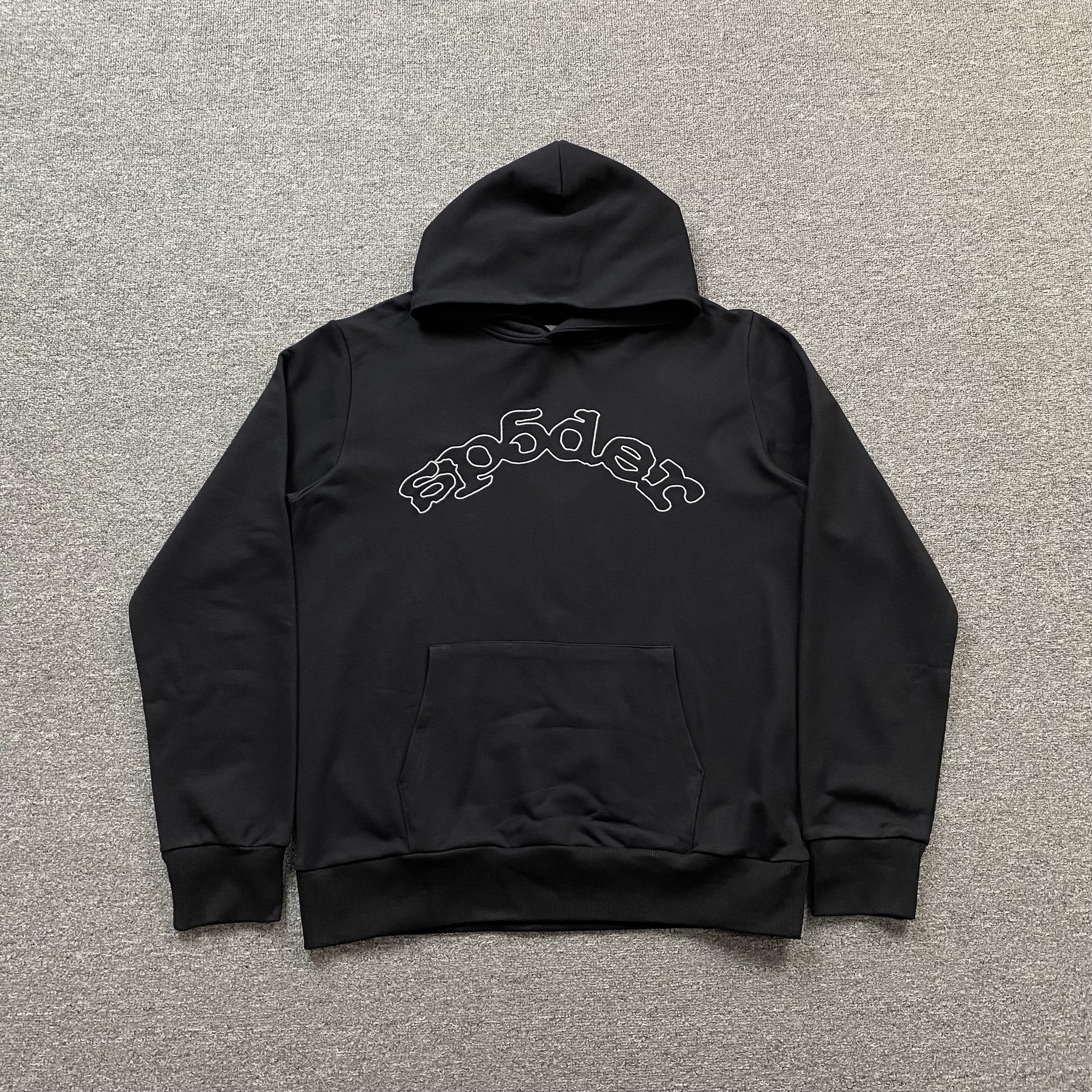 SP5DER OG LOGO HOODIE BLACK