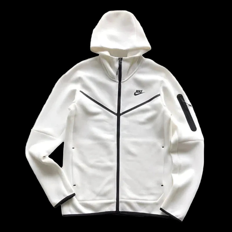 NIKE TECH FLEECE HOODIE X WHITE