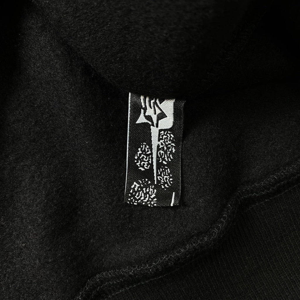 JUICE WRLD X SP5DER HOODIE BLACK