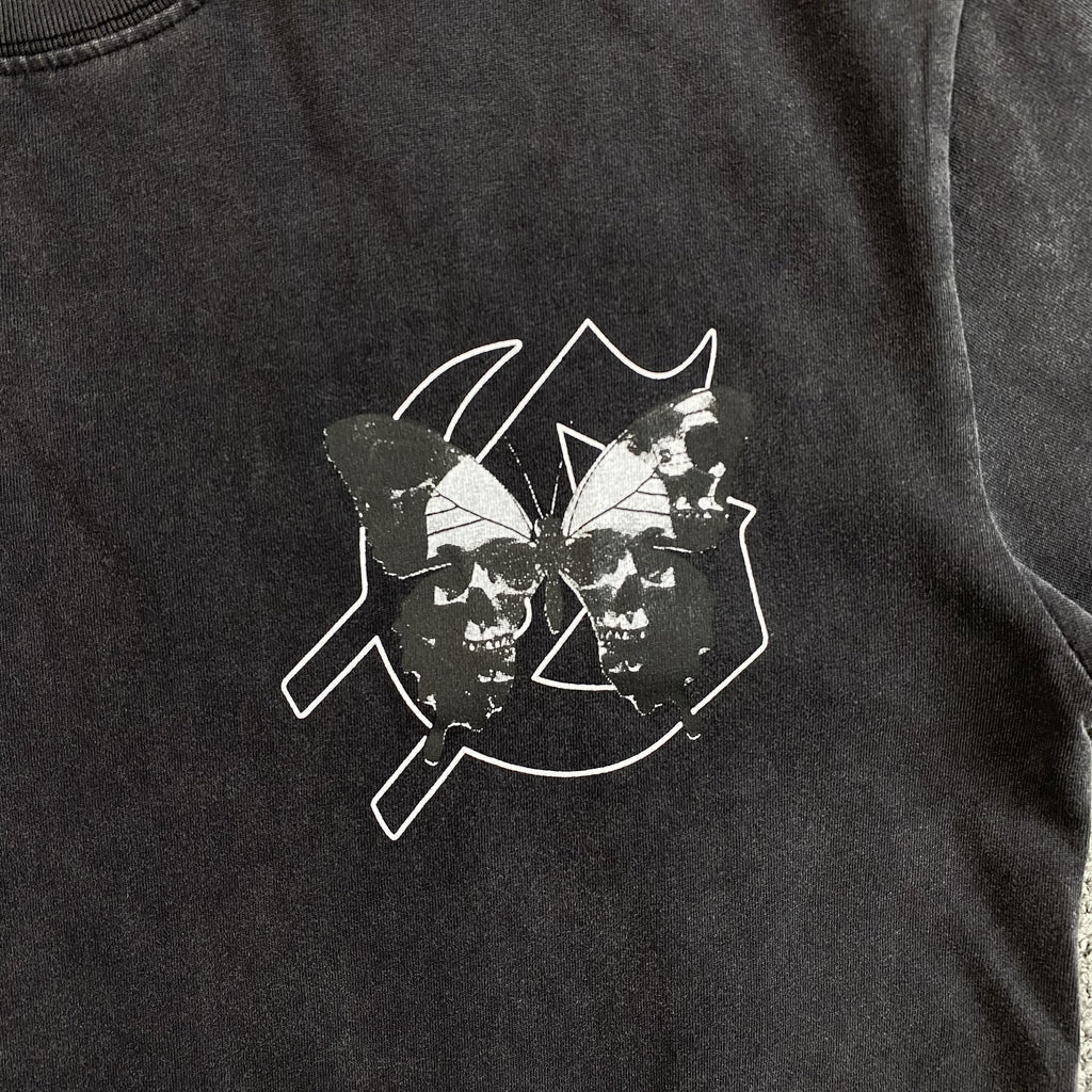 GODSPEED BUTTERFLY EFFECT T-SHIRT WASHED BLACK