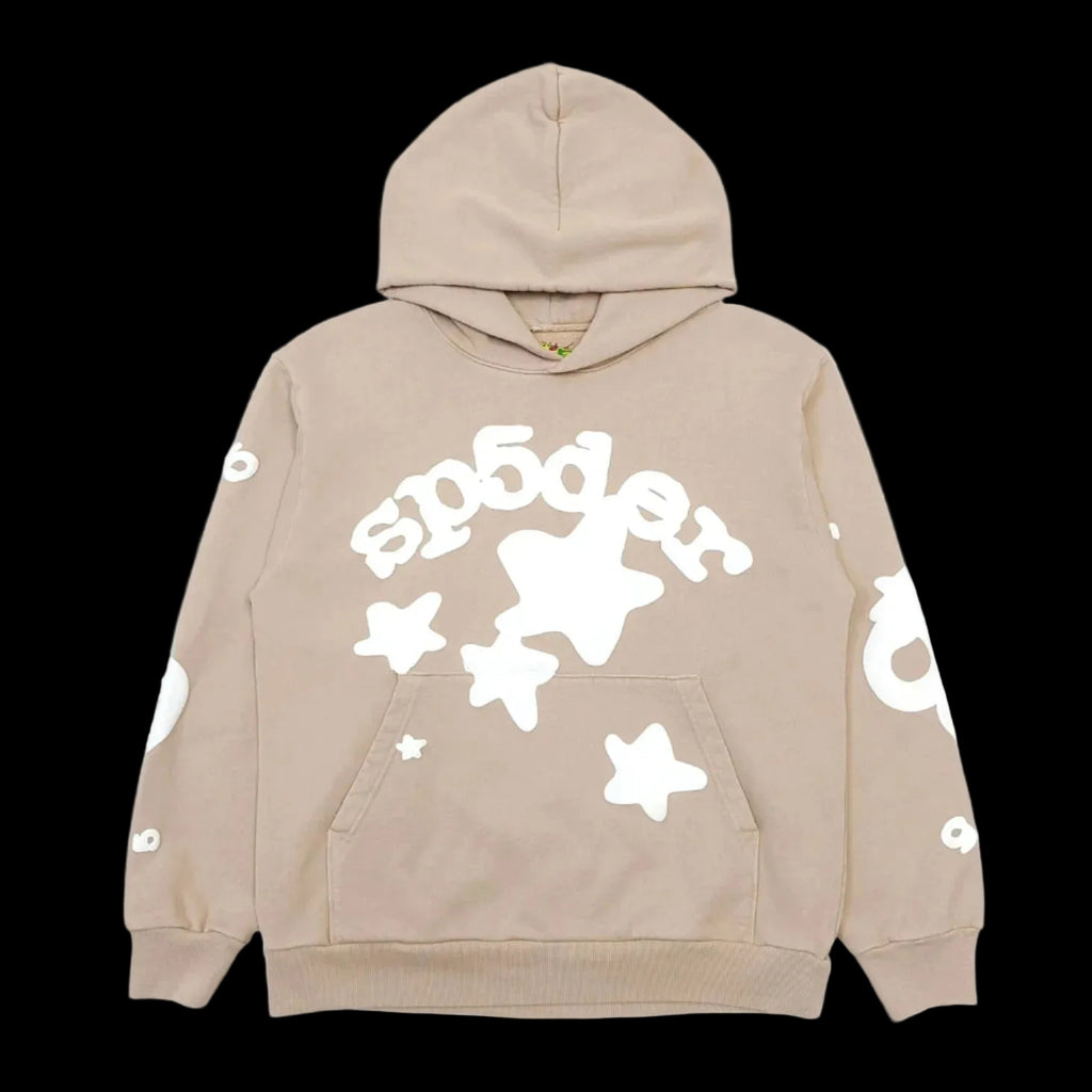 SP5DER BELUGA HOODIE SAND