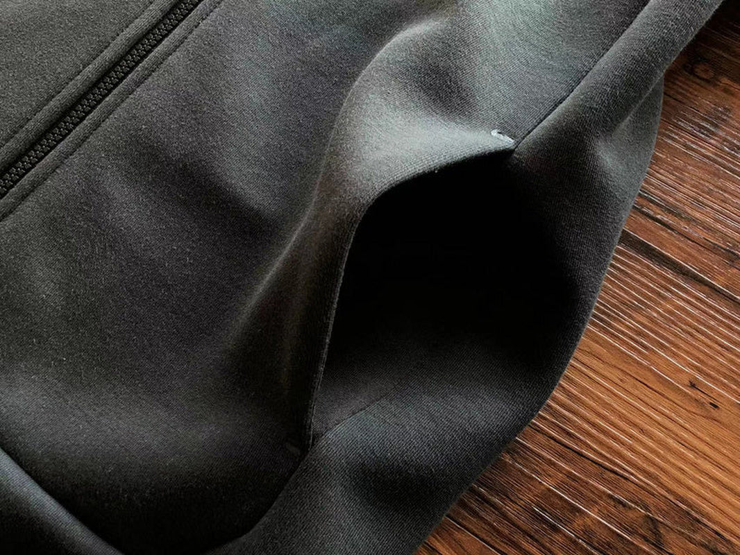 NIKE TECH FLEECE HOODIE X BLACK/DARK SMOKE GREY