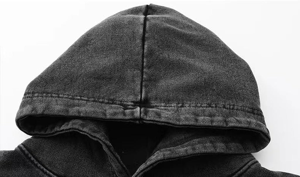 Retro Y2K Hoodie Gothic Casual Alphabet Blast Print Pattern Skull Fashion Hoodie Men Harajuku Men Clothing